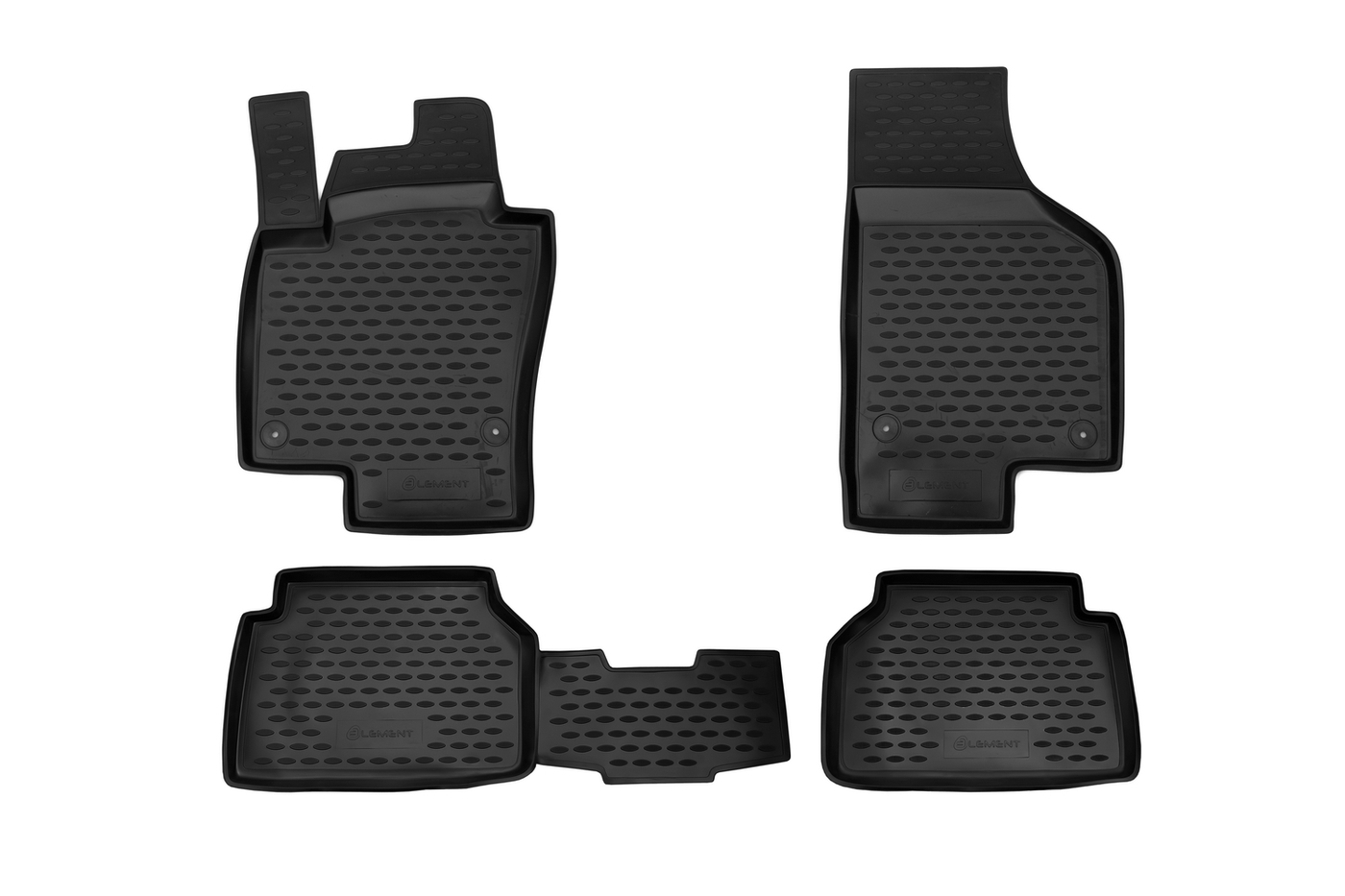 

Коврики салона VW Tiguan 10/2007-2016 полиуретановые серые 4шт
