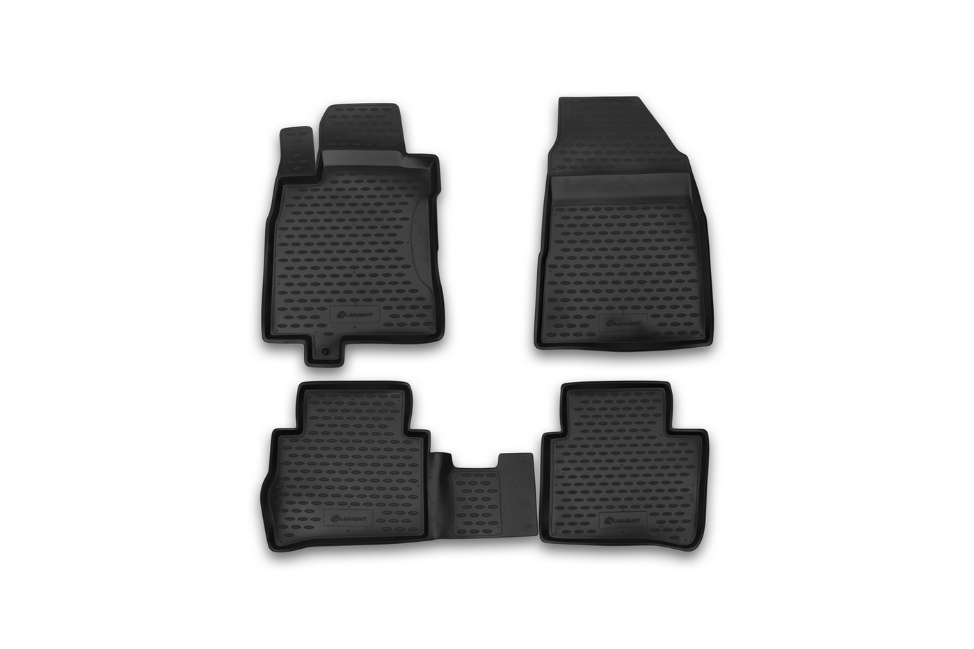 

Коврики салона NISSAN Tiida 2004-2015 полиуретановые черные 4шт