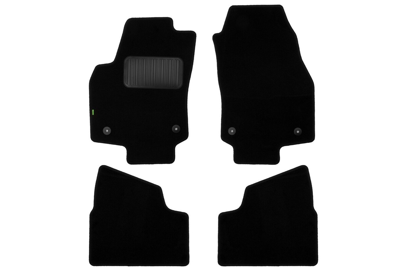 

Коврики салона Klever Standard OPEL Astra H 5-дв. 2004-2015 хэтчбек текстильные черные 4шт