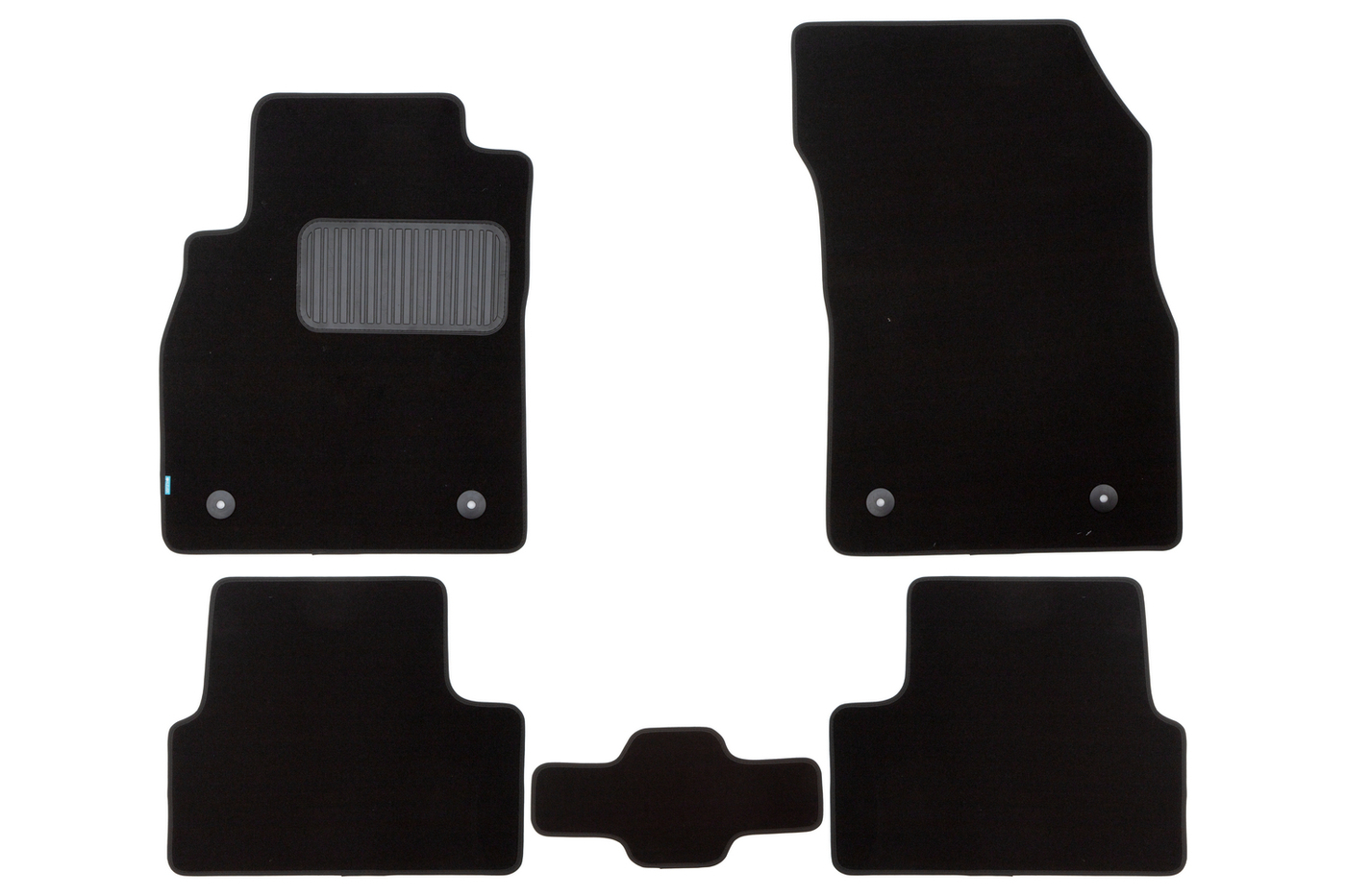 

Коврики салона Klever Premium CHEVROLET Cruze 2009-2014 седанхэтчбек текстильные черные 5шт