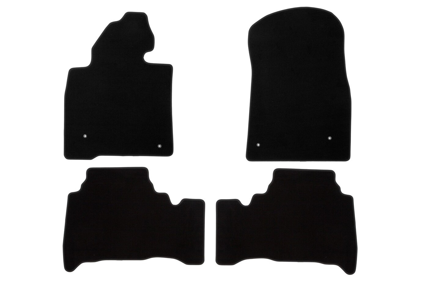 

Коврики салона Klever Econom TOYOTA Land Cruiser 200 2007-2012 внедорожник текстильные черные 4шт