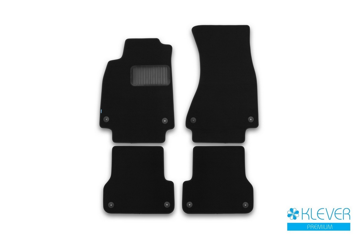 

Коврики салона Klever Premium TOYOTA Land Cruiser 200 2007-2012 внедорожник текстильные черные 5шт