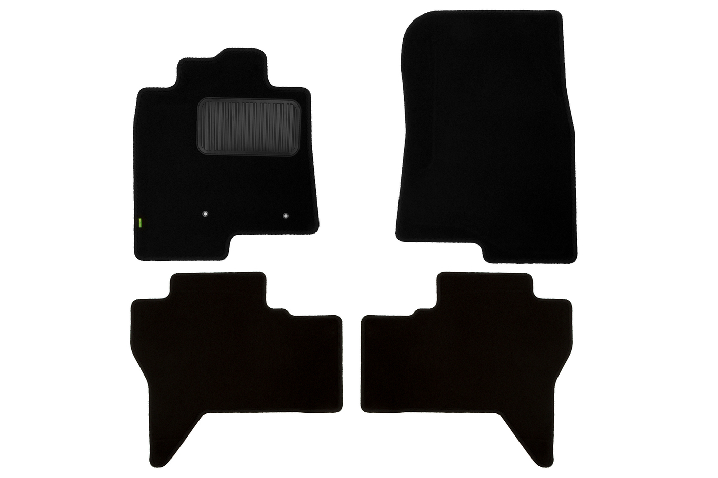 

Коврики салона Klever Standard MITSUBISHI Pajero IV 2006 внедорожник текстильные черные 4шт