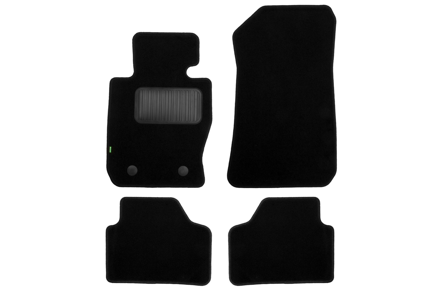 

Коврики салона Klever Standard BMW X1 E84 АКПП 2009-2015 внедорожник текстильные черные 4шт