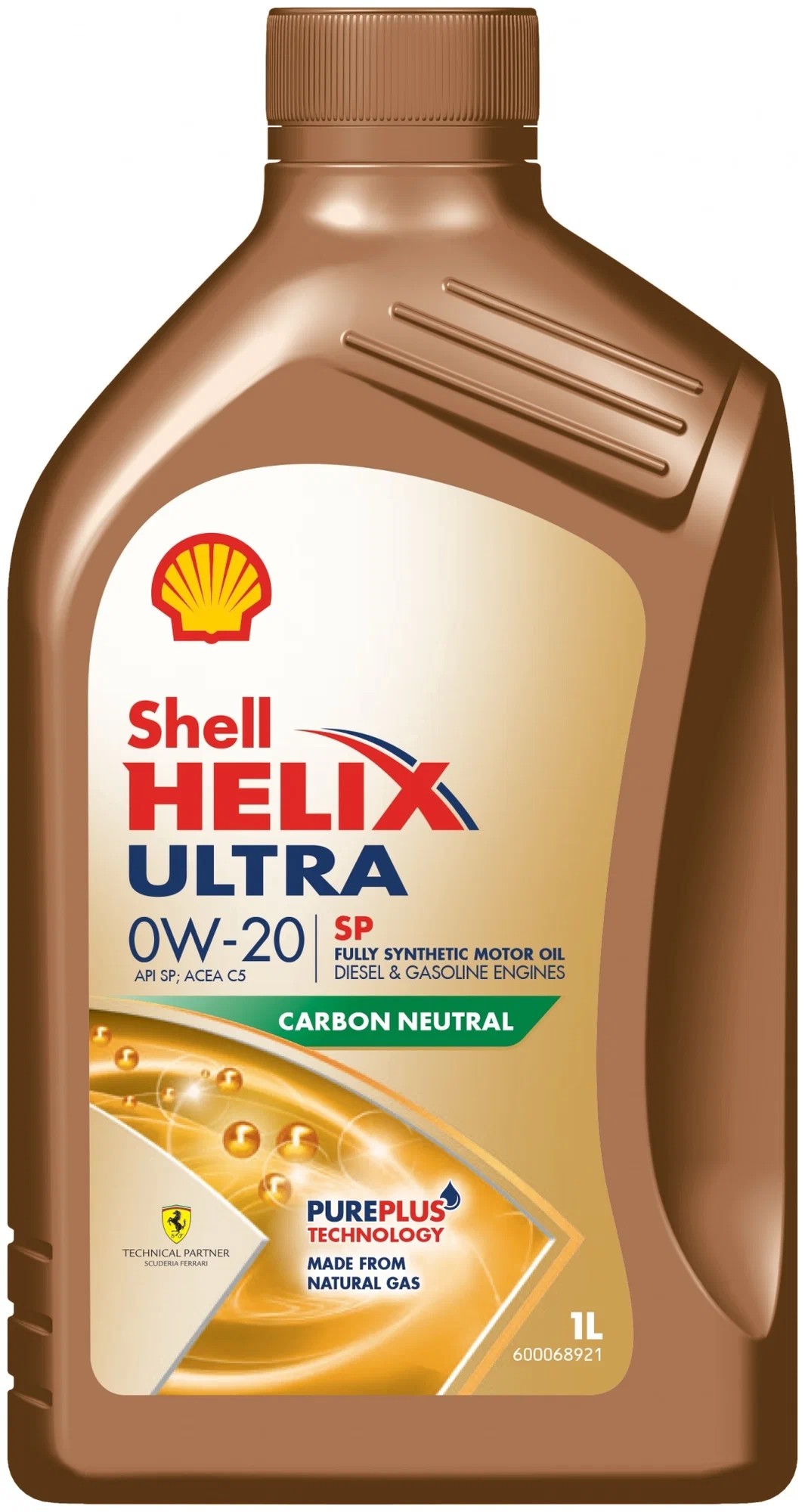 

Моторное масло SHELL Helix Ultra Professional AV-L 0W-20 синтетическое 1л