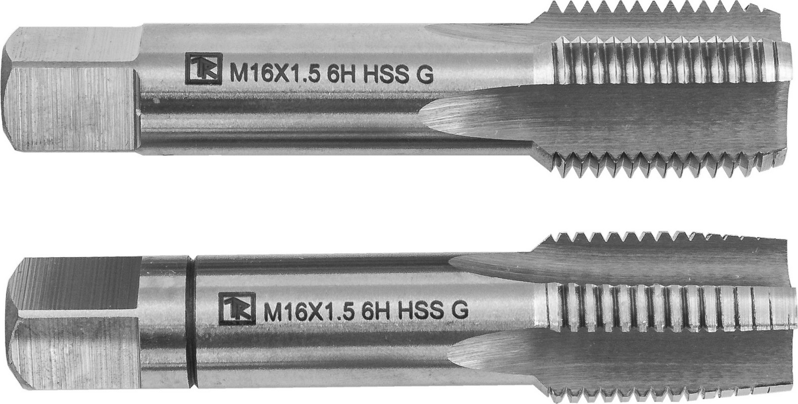 

Набор метчиков Thorvik T-COMBO двухпроходных ручных универсальных М14х1.5, HSS-G, 2шт