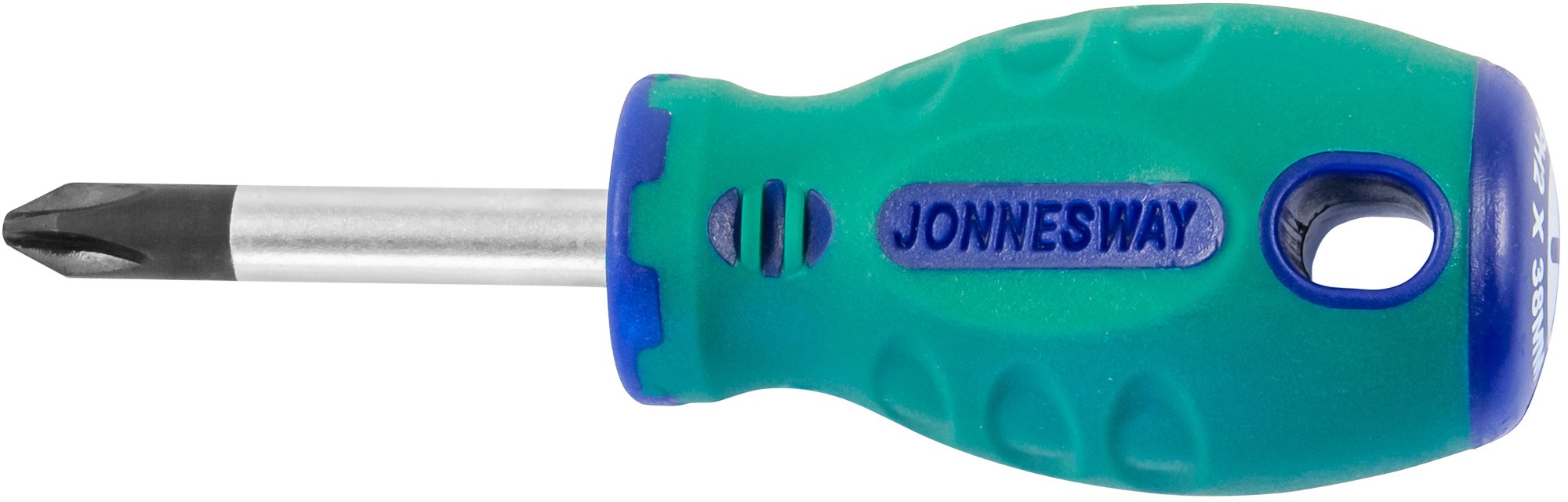 

Отвертка Jonnesway стержневая крестовая ANTI-SLIP GRIP, PH2х38 мм