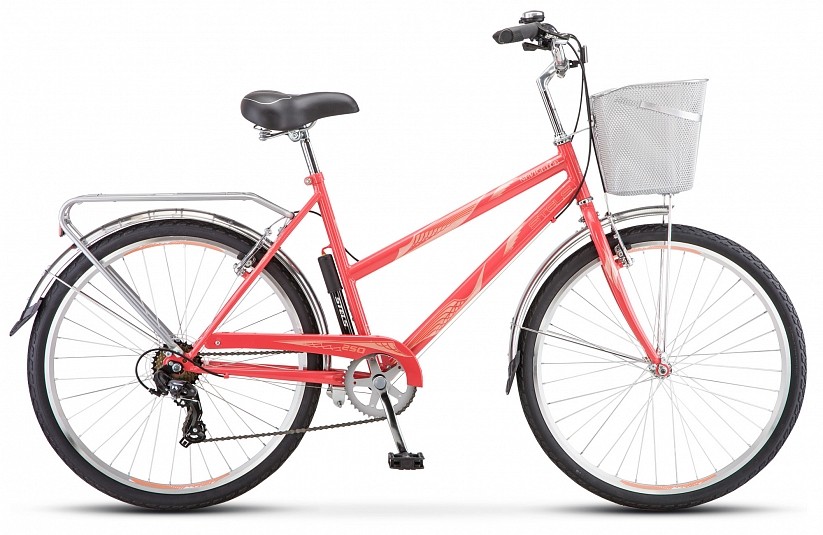 

Велосипед STELS Navigator-250 Lady 26" 19" Коралловый Z010
