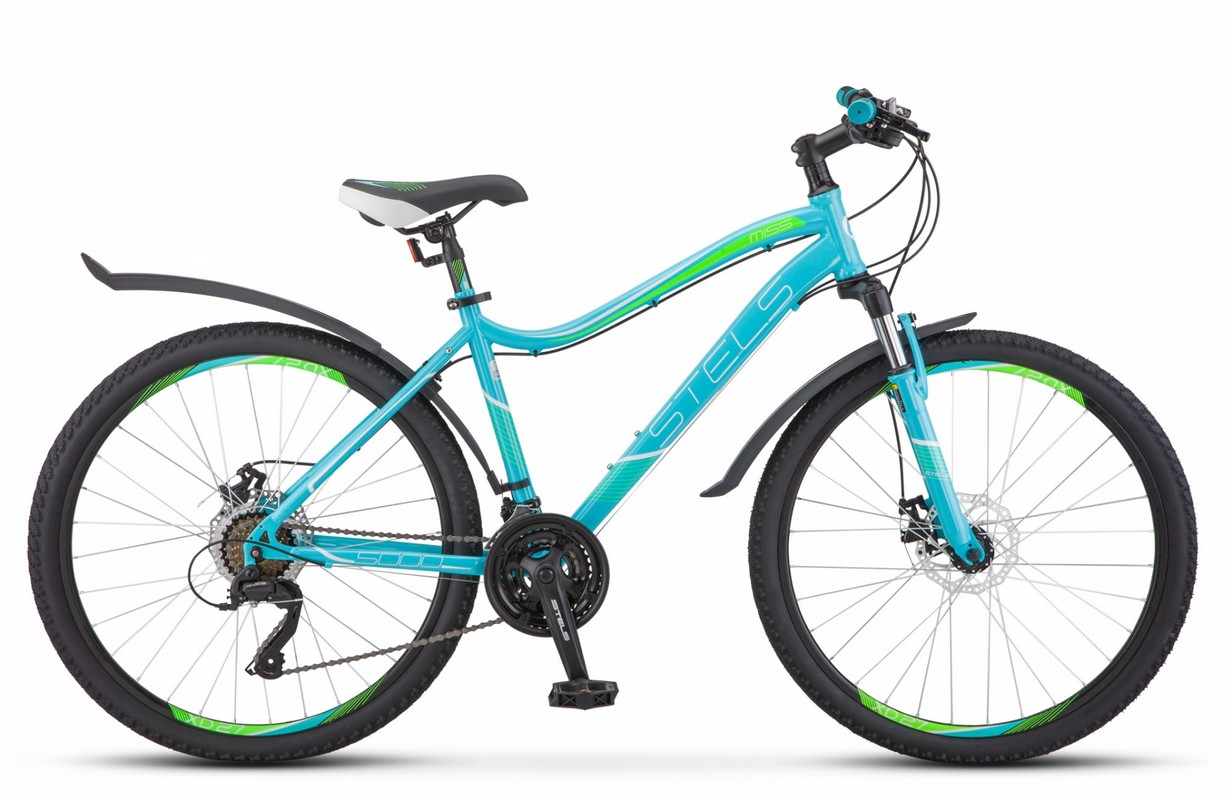

Велосипед STELS Miss-5000 MD 26" 15" Светло-бирюзовый V011