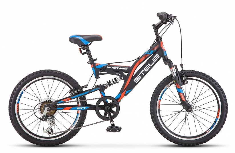 

Велосипед STELS Mustang V 20" 13" Чёрный V010