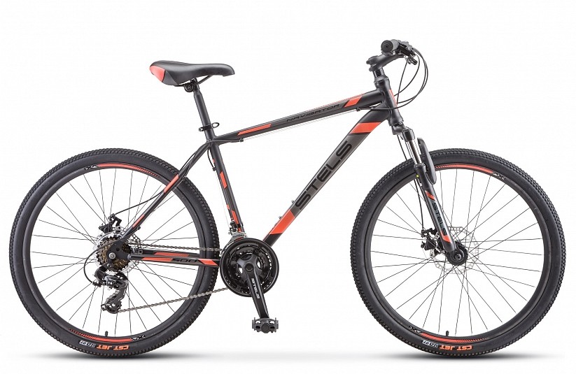 

Велосипед STELS Navigator-500 D 26" 16" Чёрный/красный F010