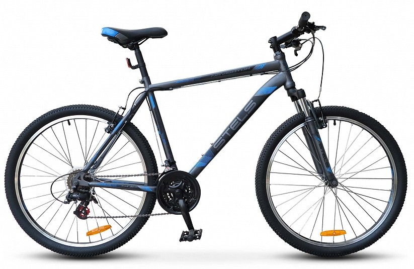 

Велосипед STELS Navigator-500 V 26" 20" Антрацитовый/синий V020