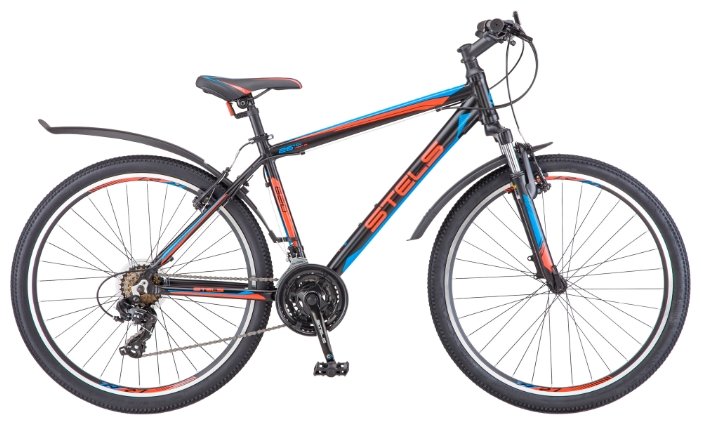 

Велосипед STELS Navigator-620 V 26" 19" Чёрный/красный/синий V010