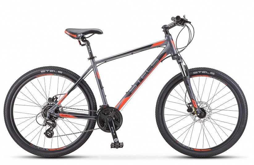 

Велосипед STELS Navigator-630 D 26" 16" Антрацитовый/красный K010