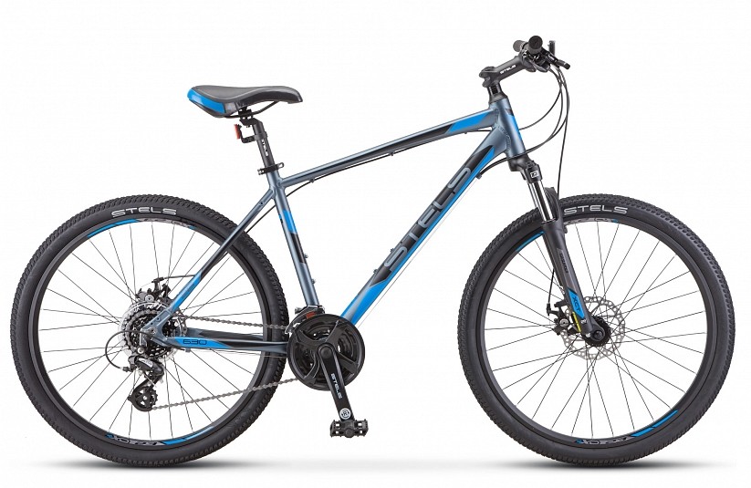 

Велосипед STELS Navigator-630 MD 26" 16" Антрацитовый/синий K010