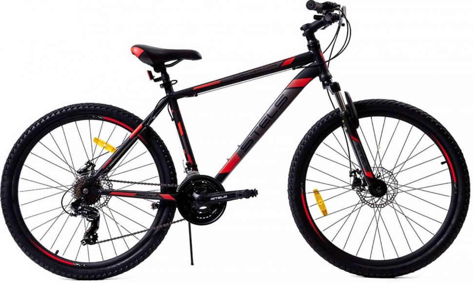 

Велосипед STELS Navigator-700 MD 27.5" 21" Черный/красный F010