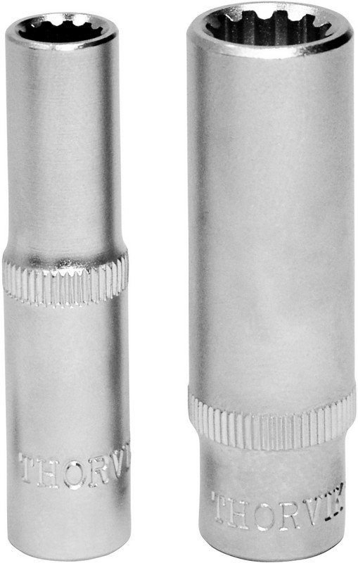 

Головка торцевая Thorvik глубокая MultiProf 1/4"DR 10 мм