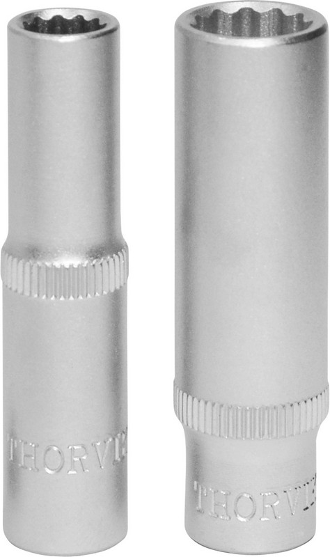 

Головка торцевая Thorvik глубокая 12-гранная 1/4"DR 10 мм