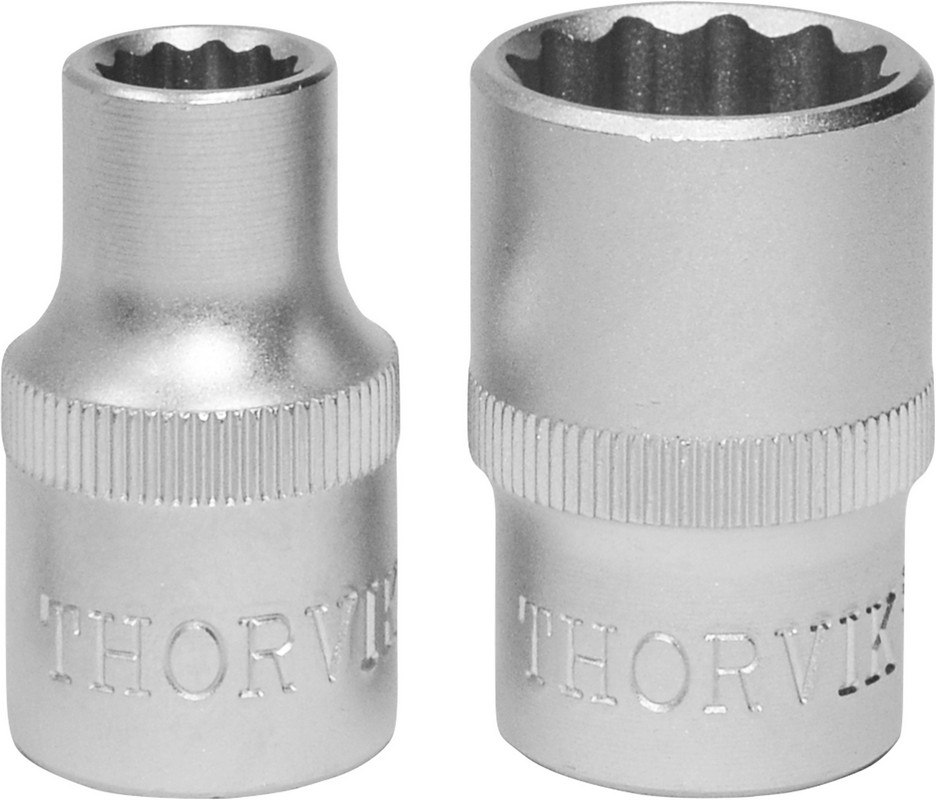 

Головка торцевая Thorvik 12-гранная 1/2"DR 17 мм