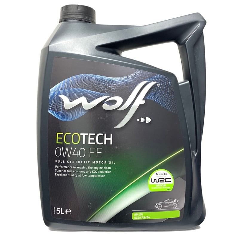 

Моторное масло Wolf Ecotech FE 0W40 синтетическое 5л