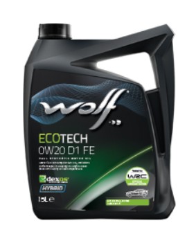

Моторное масло Wolf Ecotech D1 FE 0W20 синтетическое 5л