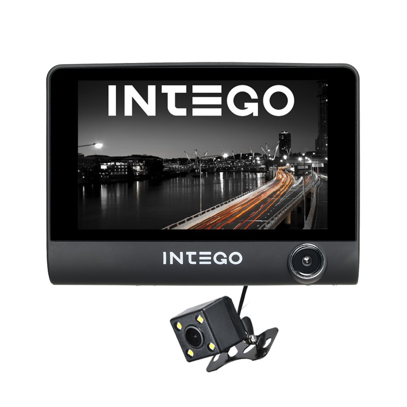 

Видеорегистратор INTEGO VX-315 DUAL с 3-мя камерами