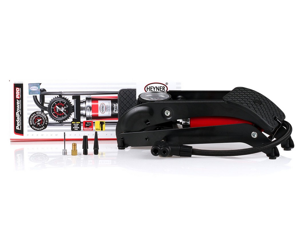 

Насос HEYNER PedalPower PRO ножной одноцилиндровый с ресивером