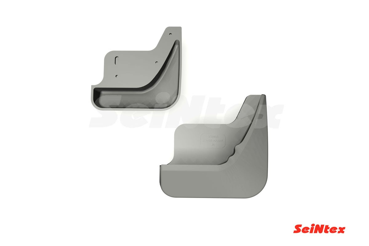 

Брызговик Seintex NISSAN TIIDA II 2015-н.в. задний резиновый черный комп 2 шт