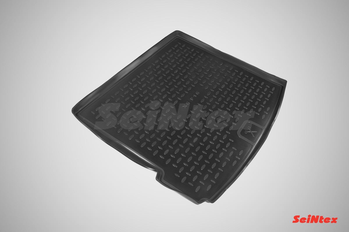 

Коврик багажника Seintex BMW X-6 F-16 2014-2020 полимерный черный