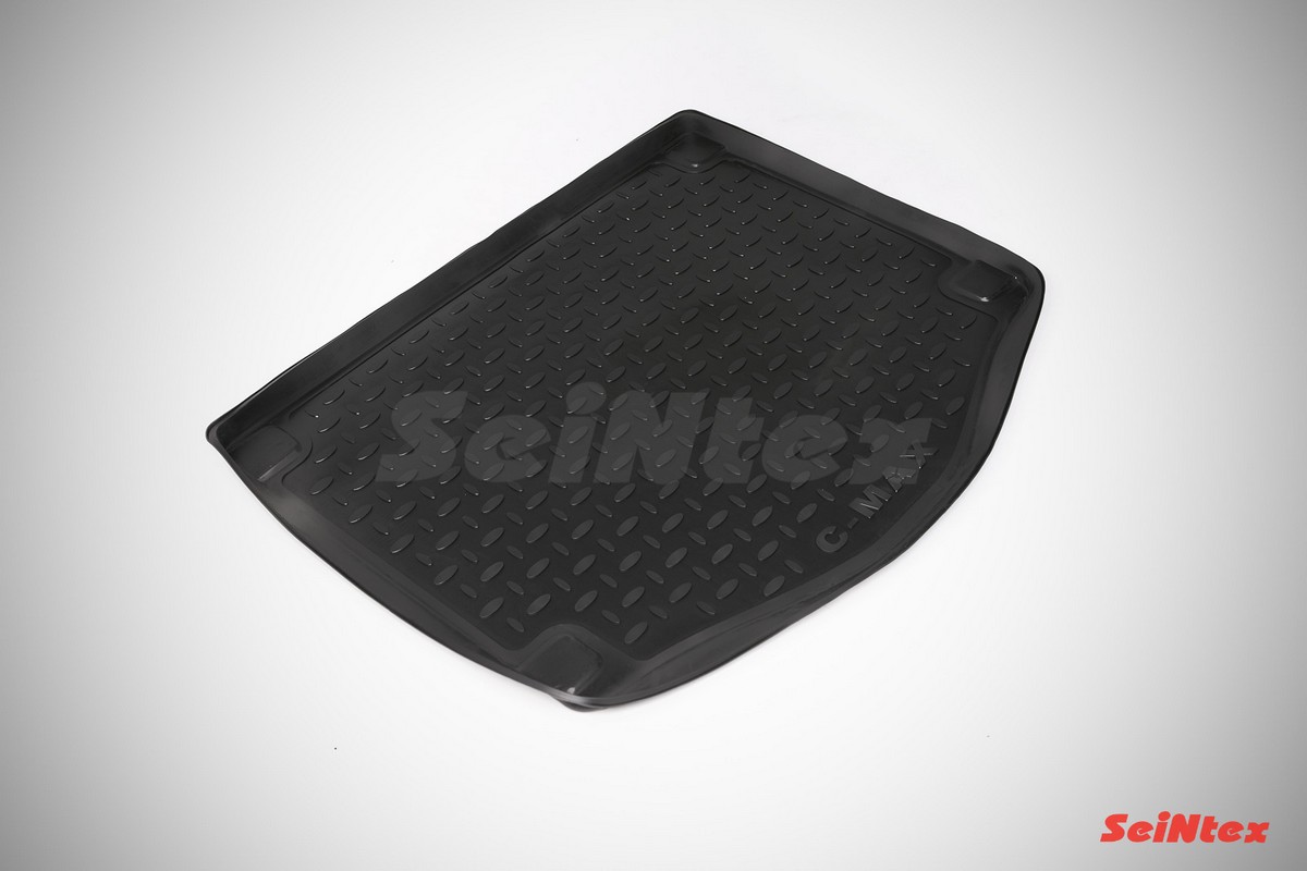 

Коврик багажника Seintex FORD C-MAX 2003-2010 полимерный черный