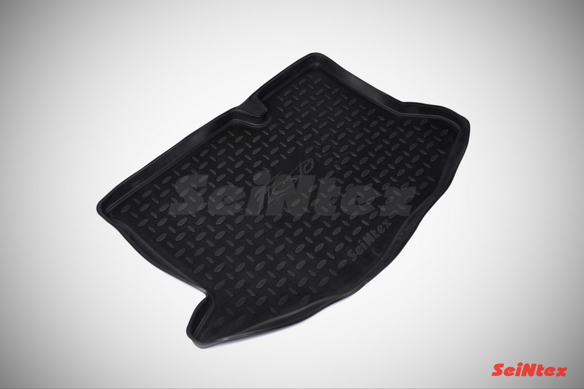 

Коврик багажника Seintex FORD Fiesta hatchback 2015-н.в./Fiesta IV 2008-2015 полимерный черный
