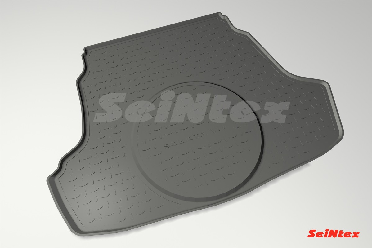 

Коврик багажника Seintex HYUNDAI Sonata VII 20 L 2017-2019 полимерный черный