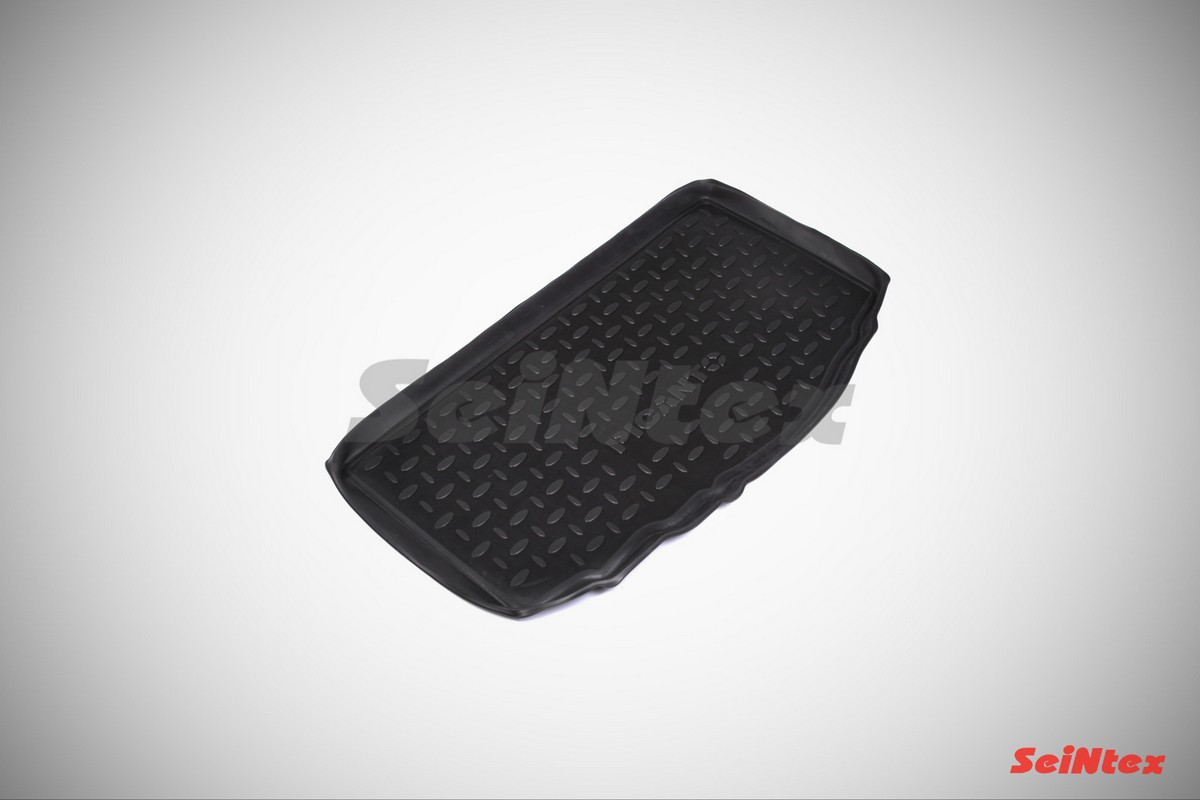 

Коврик багажника Seintex KIA Picanto II 2011-2017 полимерный черный