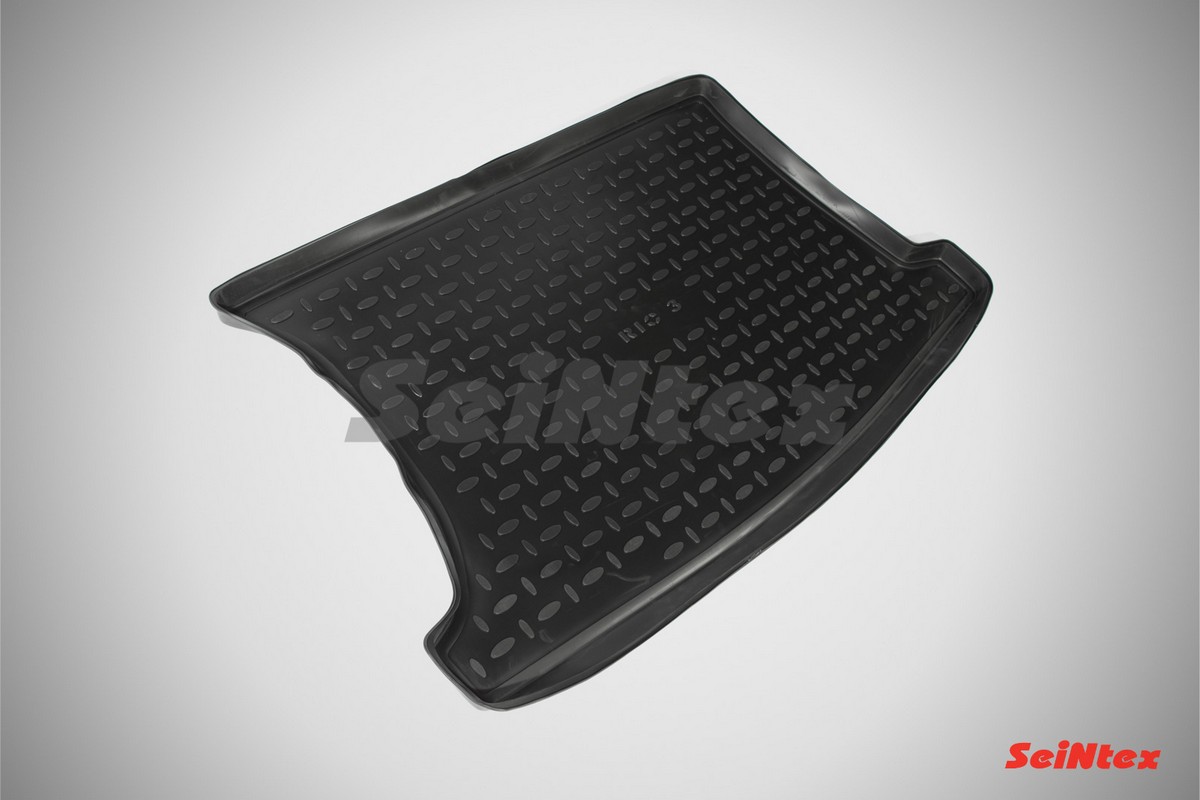 

Коврик багажника Seintex KIA Rio III hatchback 2011-2017 полимерный черный