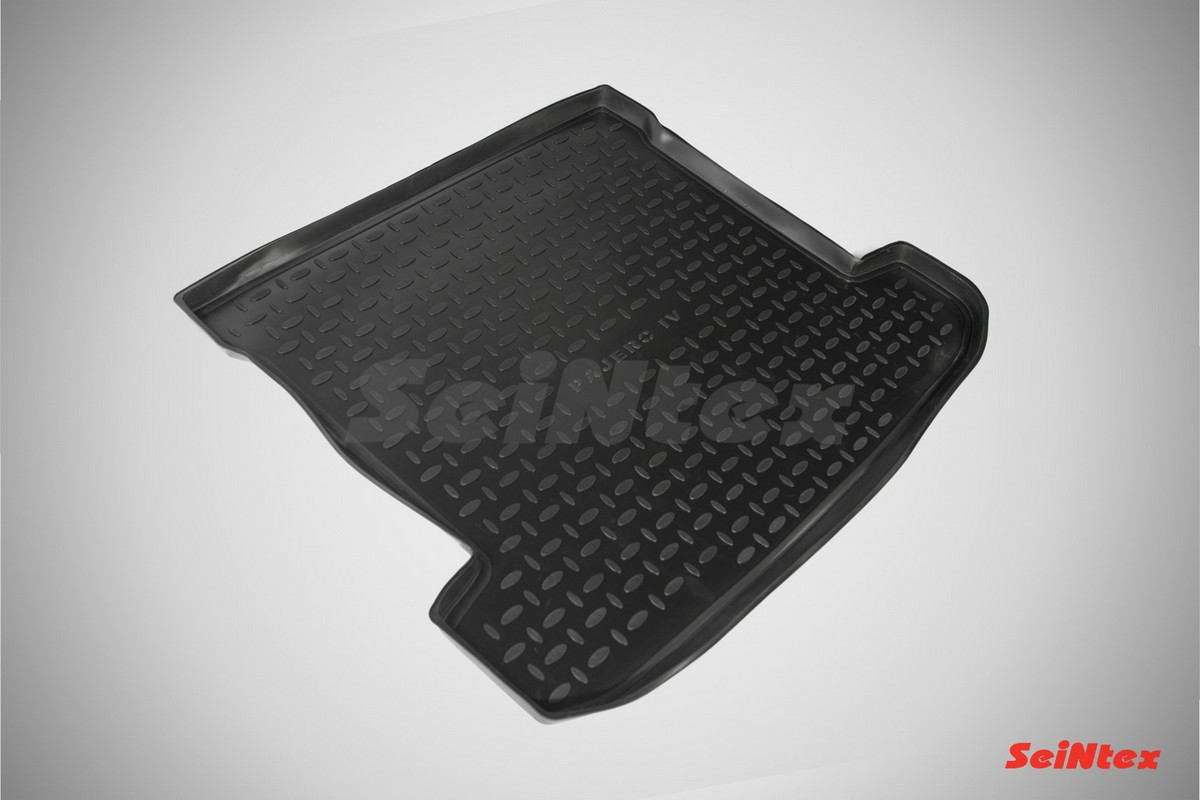 

Коврик багажника Seintex MITSUBISHI Pajero IV 2006-н.в. полимерный черный