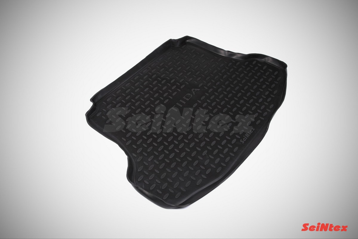 

Коврик багажника Seintex NISSAN Tiida 2007-2015 полимерный черный