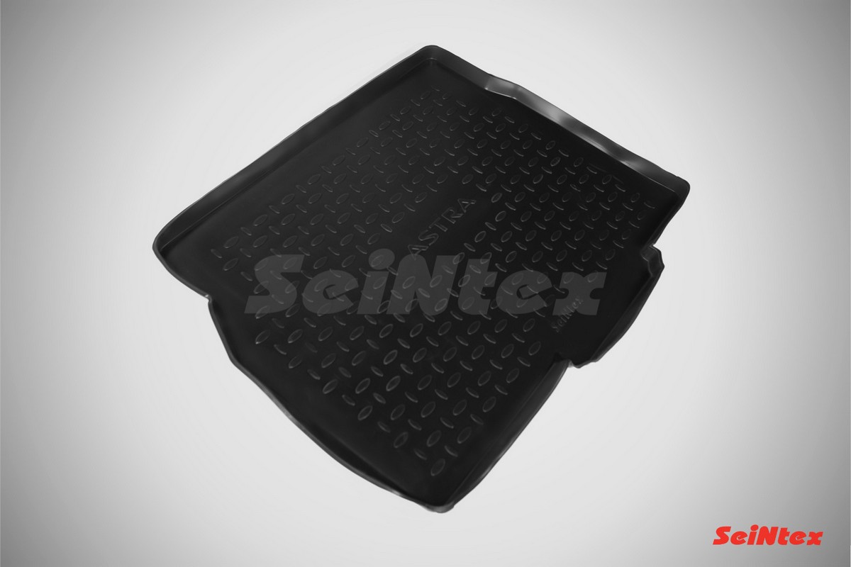 

Коврик багажника Seintex OPEL Astra H hatchback 2004-2015 полимерный черный