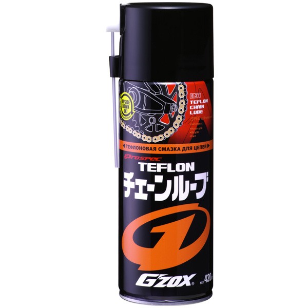 

Смазка цепи G'ZOX Teflon Chain Lubricant тефлоновая 420 мл