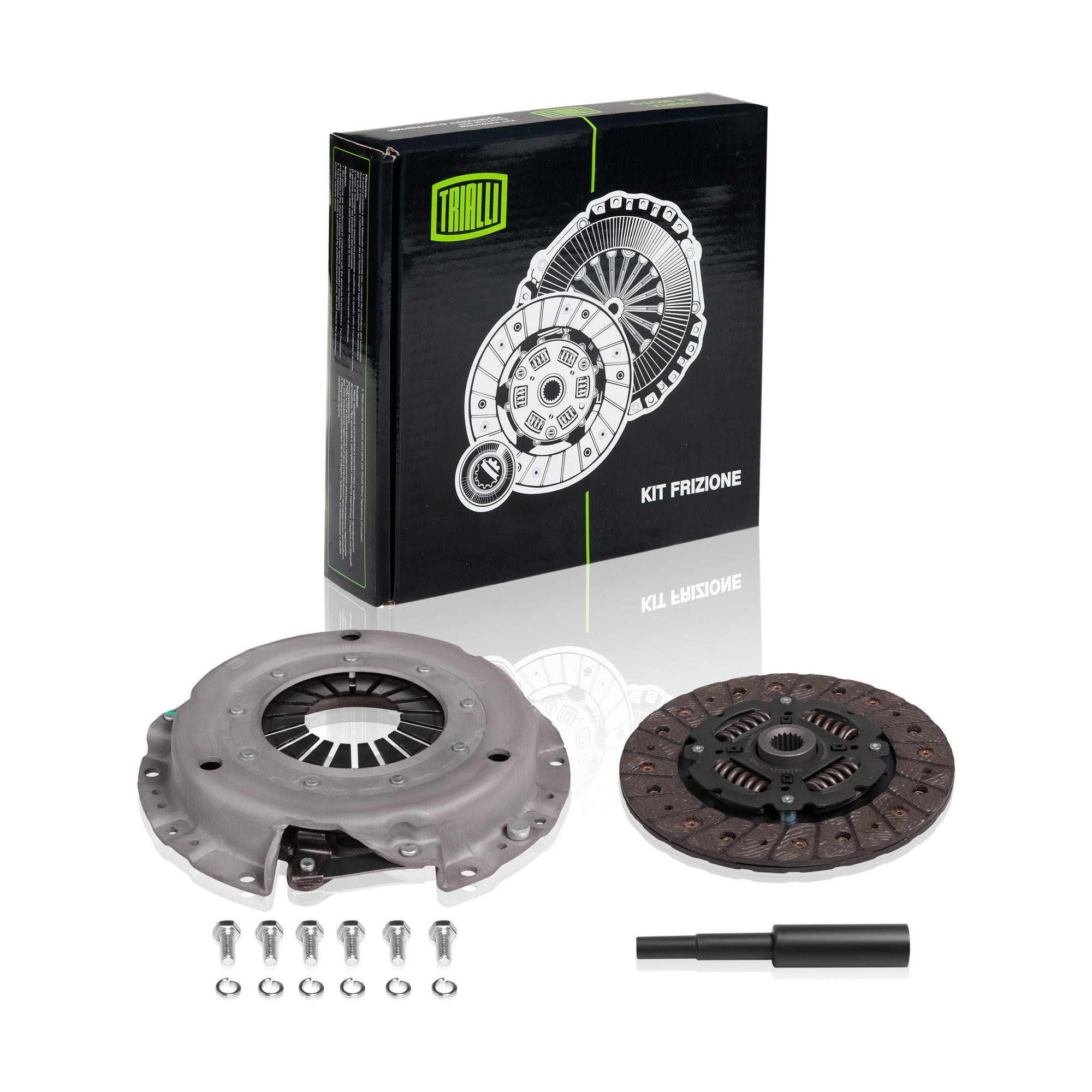 

Сцепление в сборе NISSAN Almera N16 (00-) 1.5i (кмп. без муфты) (TRIALLI)