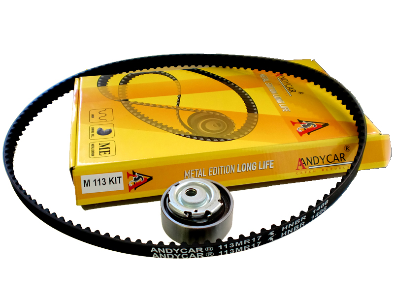

Ремень ГРМ ВАЗ 2190 и 1 ролик металлический ANDYCAR М113KIT