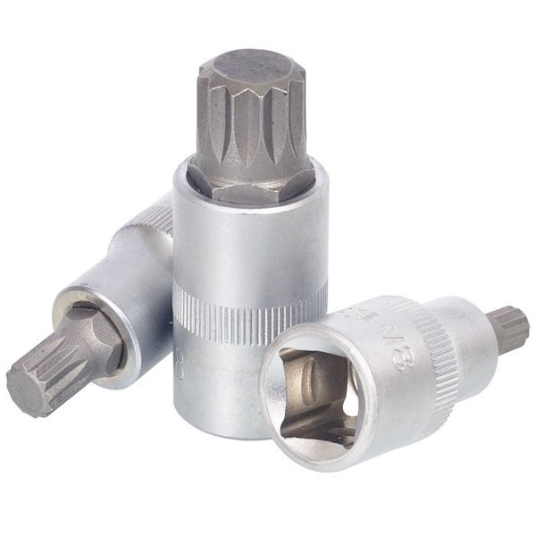 

Головка АвтоДело со вставкой 1/2" SPLINE M14, длина 55мм