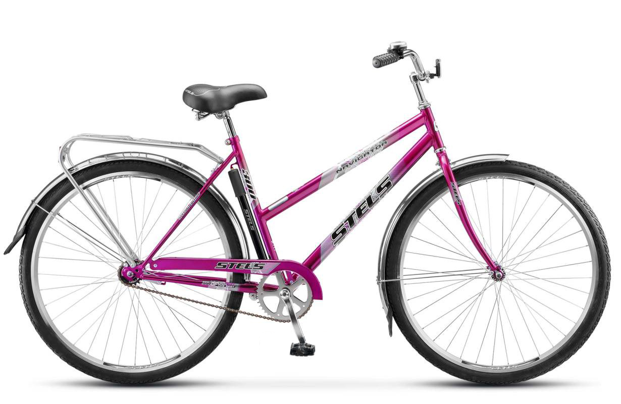

Велосипед STELS Navigator-300 Lady 28" фиолетовый Z010