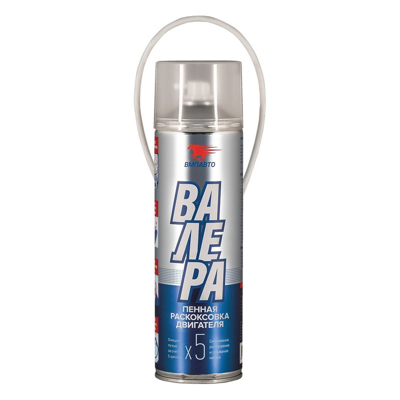 

Раскоксовыватель двигателя пенный ВАЛЕРА (ВМП-АВТО) 650мл 8507
