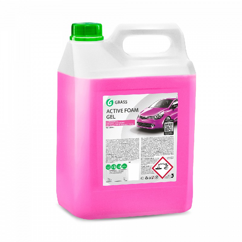 

Активная пена для бесконтактной мойки Grass "Active Foam Gel" концентрат канистра 6 кг