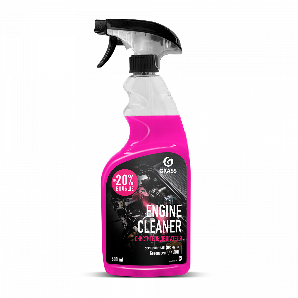 

Очиститель двигателя Grass Engine Cleaner 600мл