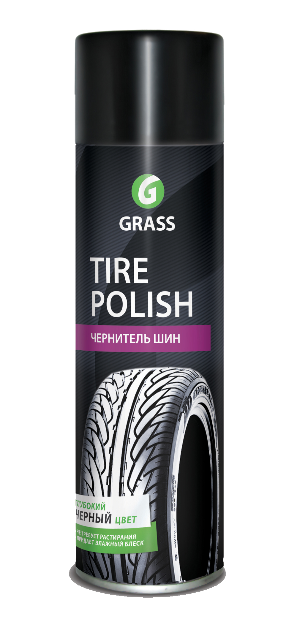 

Полироль шин (чернитель) Grass "Tire Polish" аэрозоль 650мл