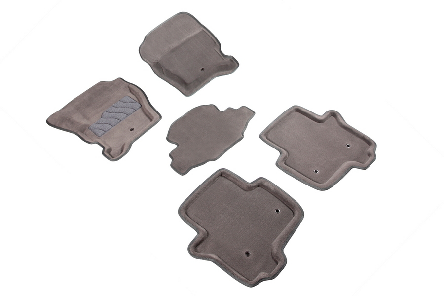 

Коврики салона Seintex 3D LAND ROVER DISCOVERY III/IV ворсовые серые комп 4 шт