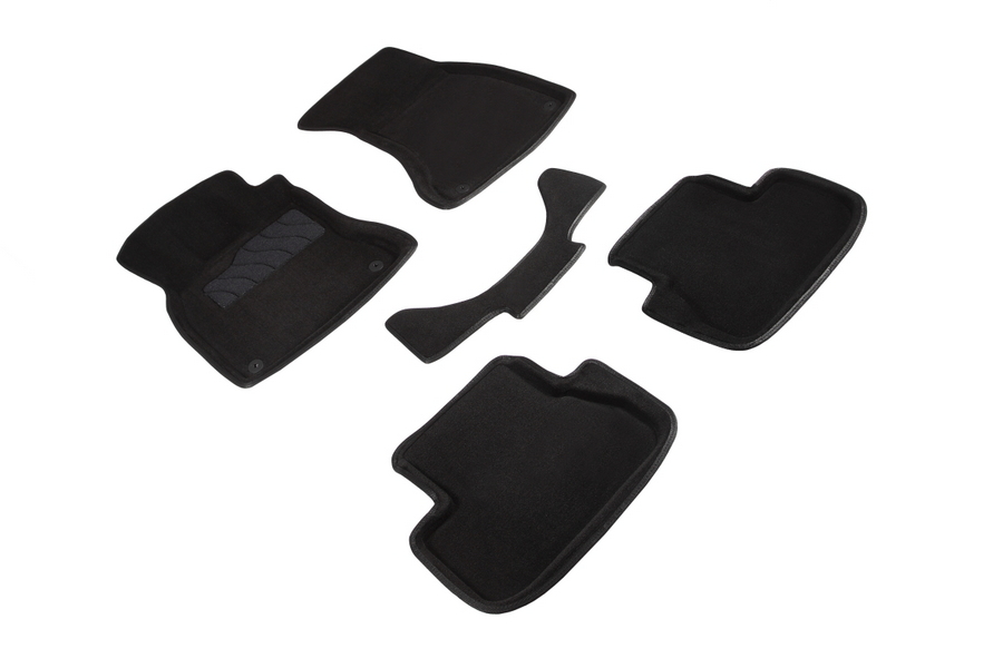 

Коврики салона Seintex 3D AUDI A4 (B8) ворсовые черные комп 4 шт
