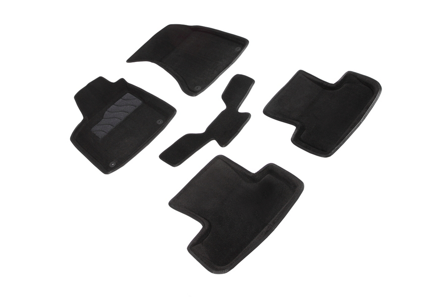 

Коврики салона Seintex 3D AUDI Q5 ворсовые черные комп 4 шт