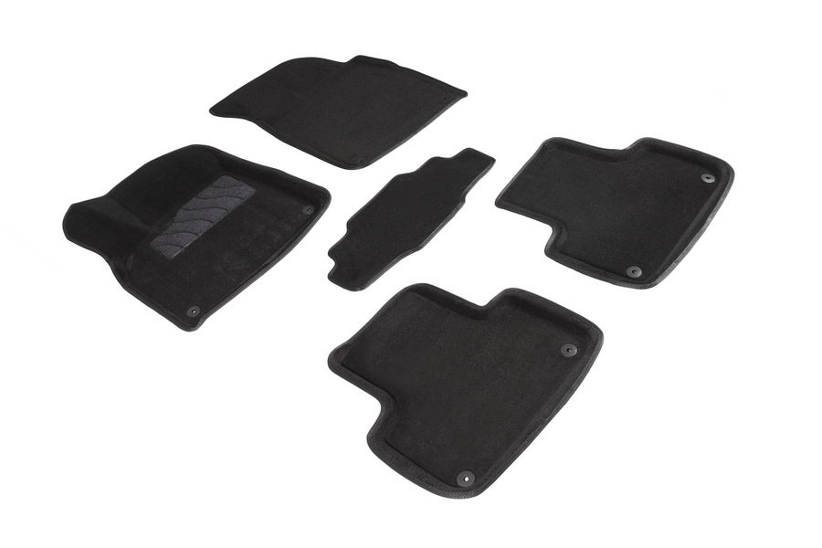

Коврики салона Seintex 3D AUDI Q7 II ворсовые черные комп 4 шт